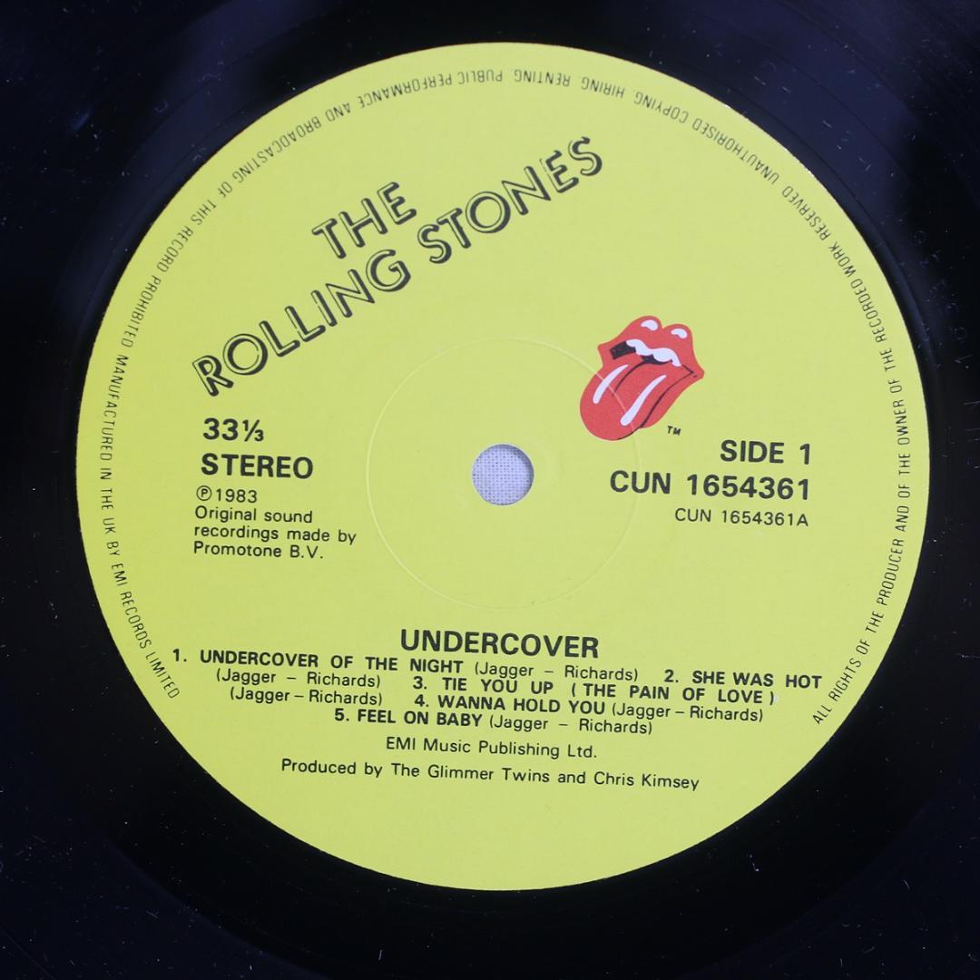 英LP The Rolling Stones Undercover UKオリジナ