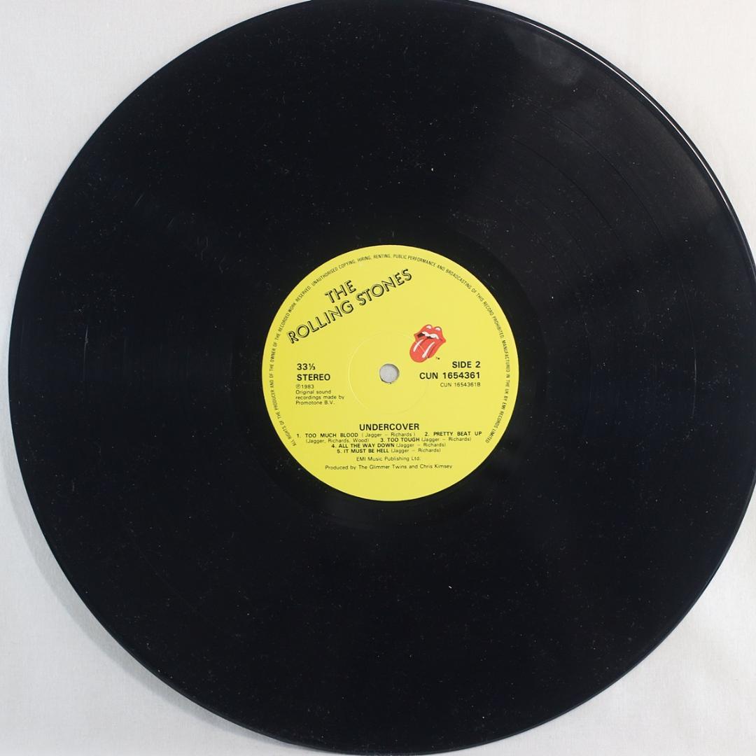 英LP The Rolling Stones Undercover UKオリジナ