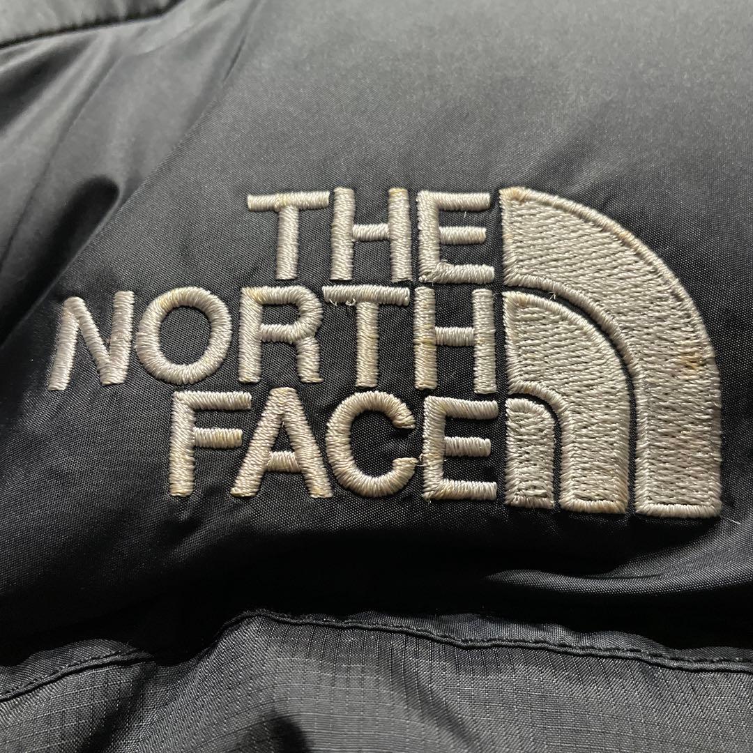 s*1様 NORTH ノースフェイス ヌプシ　ダウンベスト　センターロゴ　Mサイ