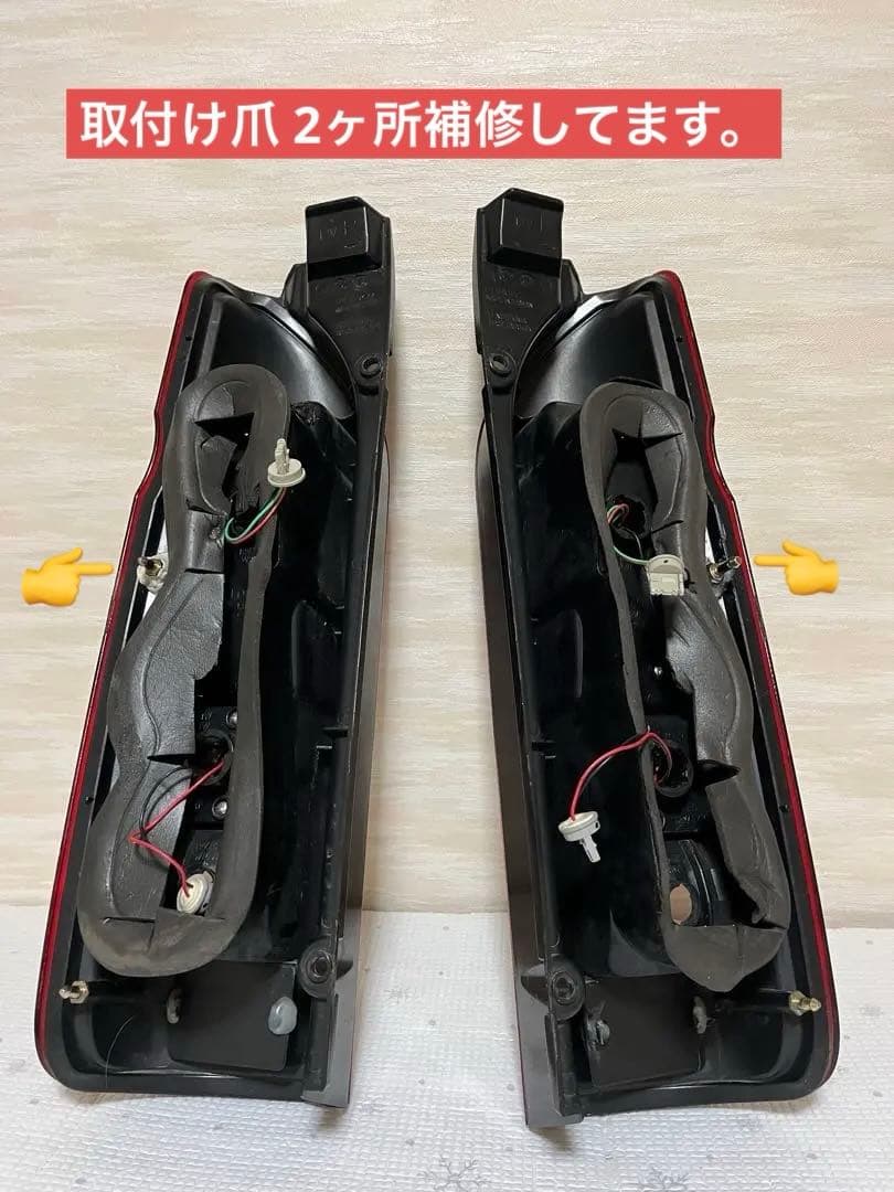 球切れなし 200ハイエース LEDテール t16 LEDバルブ付き