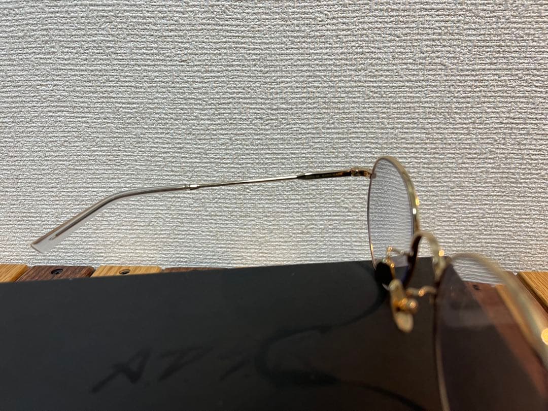 [超美品] A.D.S.R. BONA 06 サングラス ゴールドフレーム