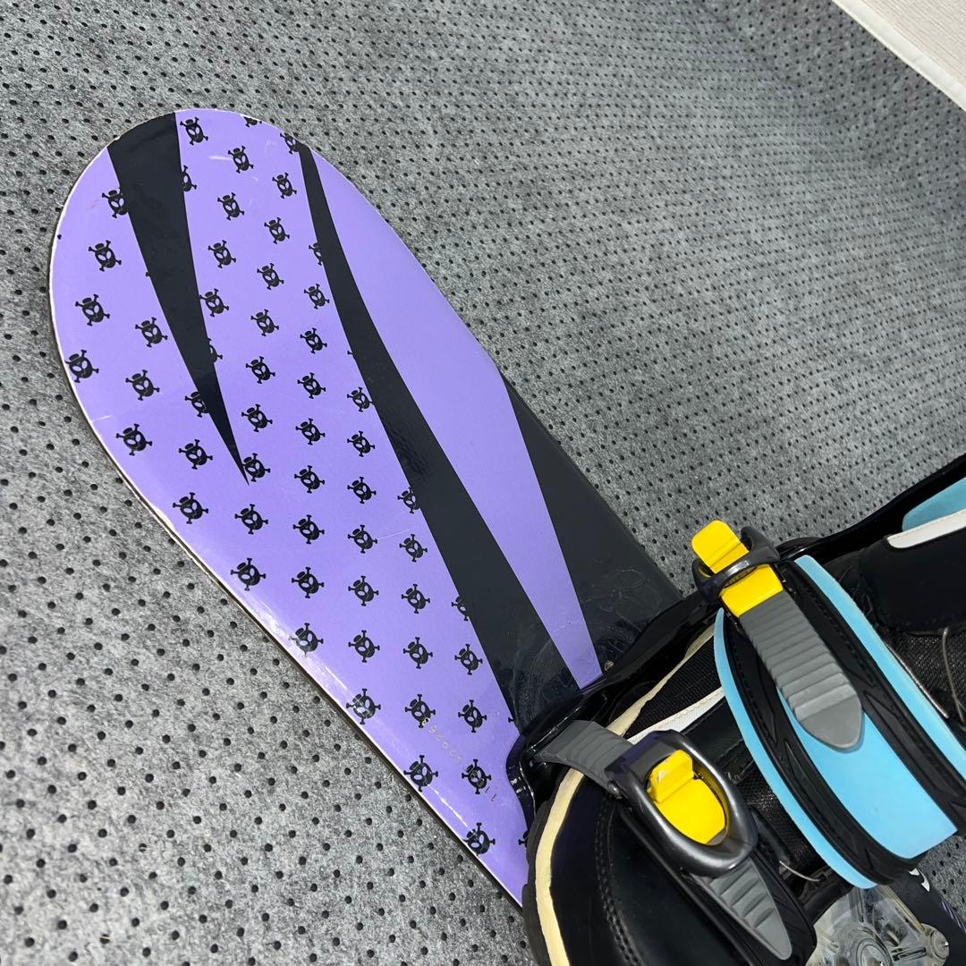 使用感あり キッズスノーボード 110cm IGNIO＋バイン＋ダイヤルブーツ