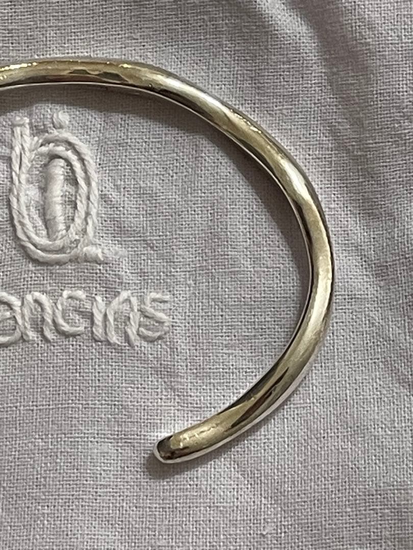 blanc iris ETOILE BRACELET シルバー　バングル