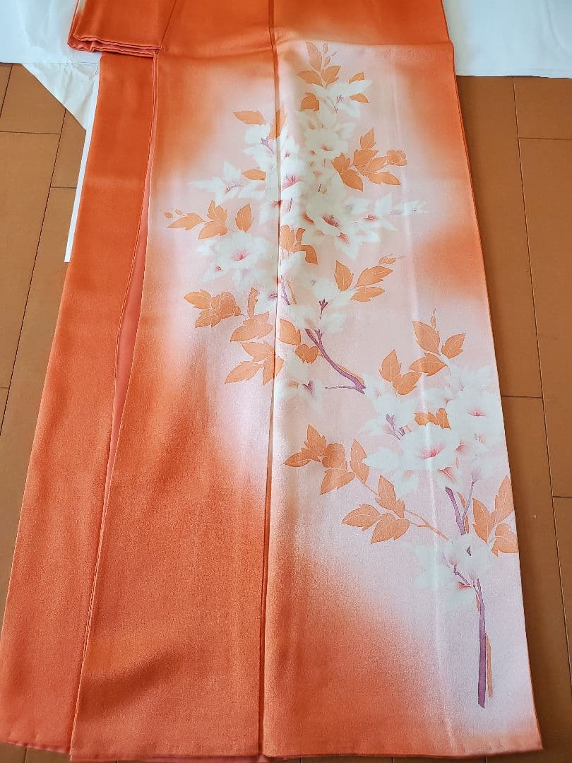 着物　七五三　付け下げ　結婚式　美品　フルセット　正絹　やまと　花柄