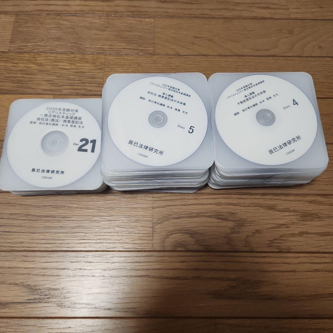 2025年向け リアリスティック 司法書士　択一(民法以外)　DVD84枚
