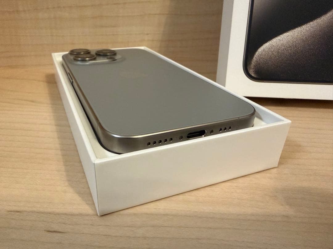 iPhone 15 Pro 128GB ナチュラルチタニウム