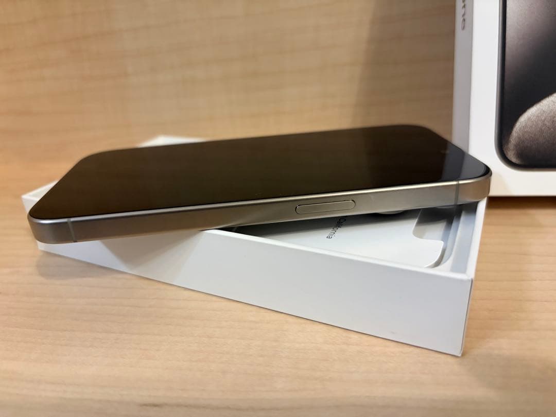 iPhone 15 Pro 128GB ナチュラルチタニウム