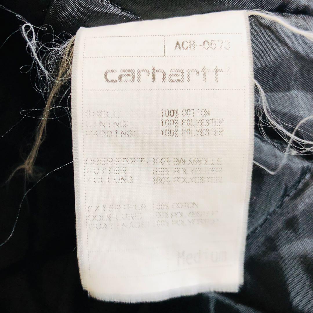 【人気モデル】カーハート MA-1 ダックボンバージャケット 黒 Mサイズ