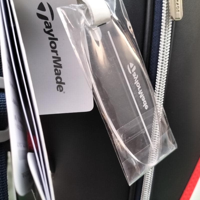 中古品 テーラーメイド メタルT キャディバッグ TD297 NAVY