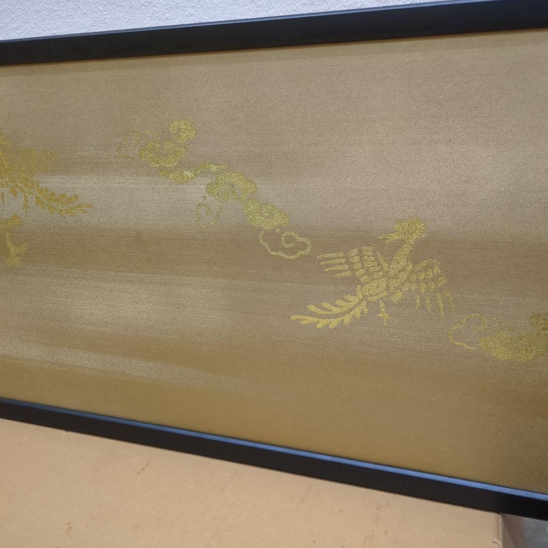 風炉先屏風　両面開き　茶道具　間仕切り　屏風　衝立　木製　美品