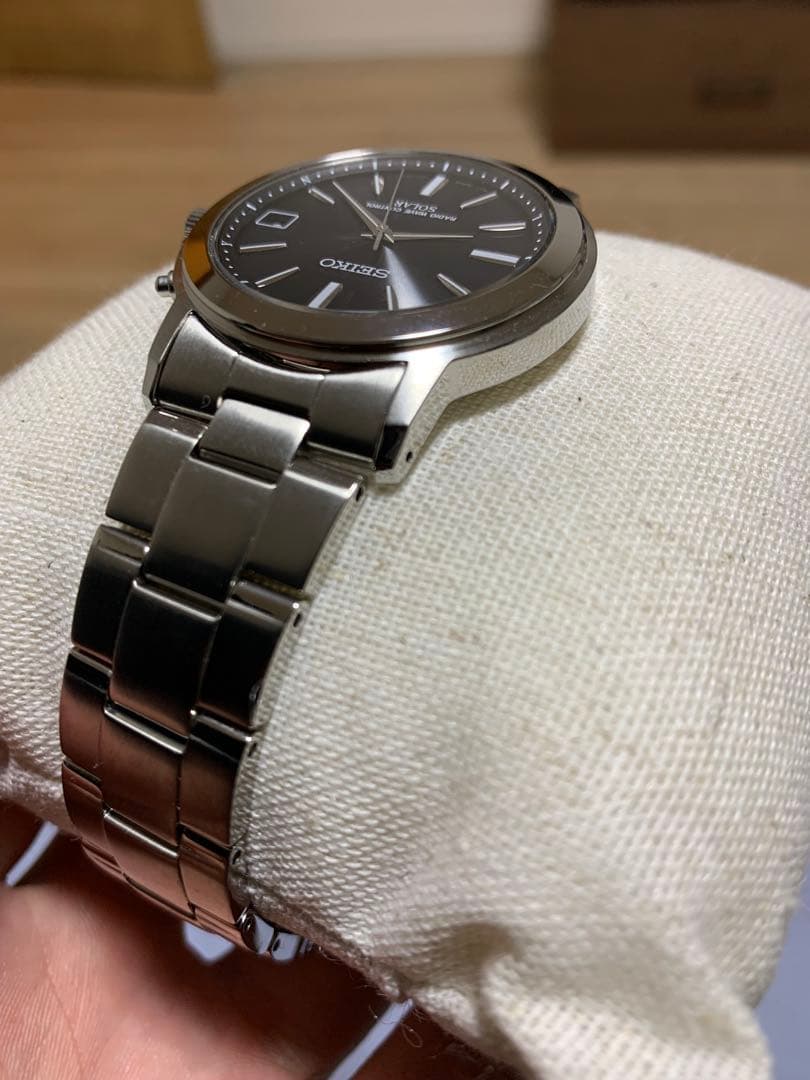 SEIKO ソーラー電波腕時計 SBTM169