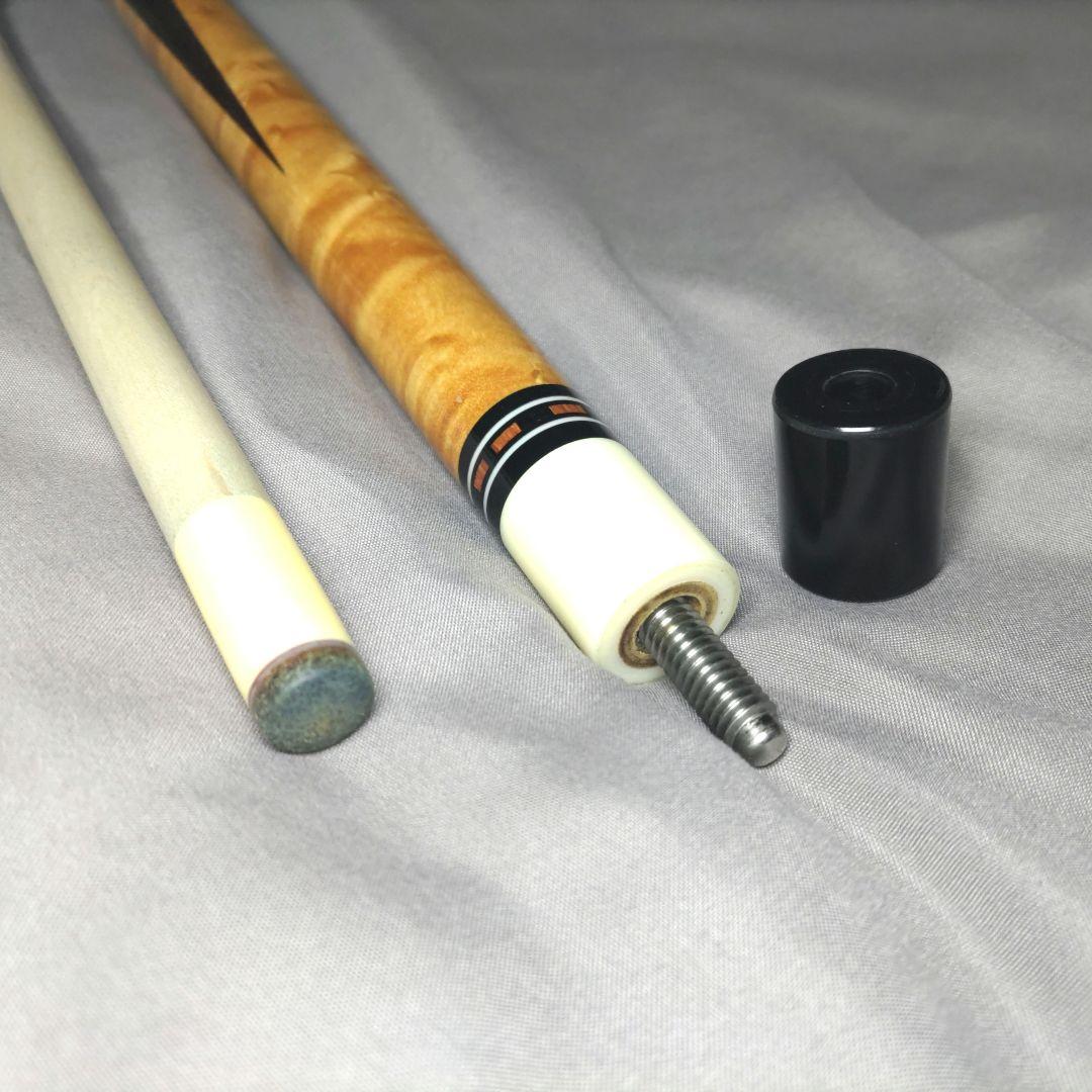 美品Helmstetterビリヤード キュー ケース.チップ.シャフトクリーナー