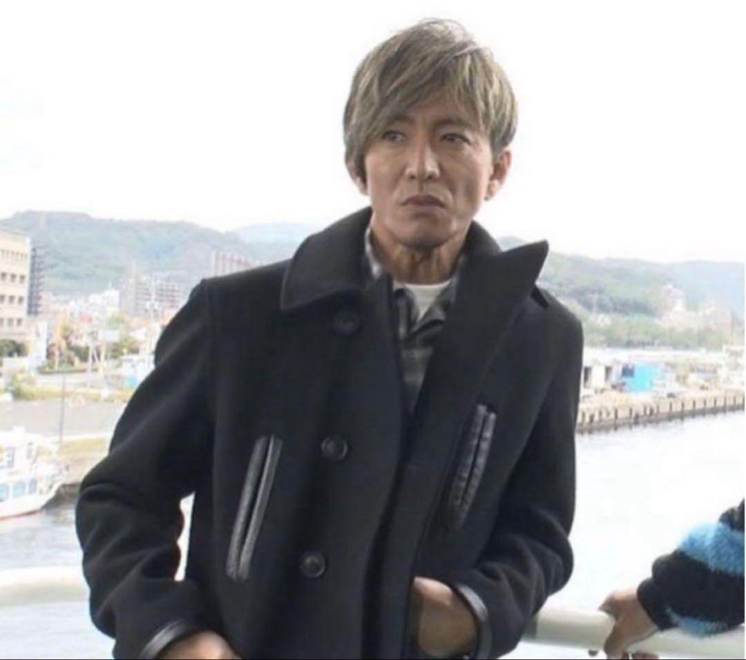 本日発送　新品　明細付き　masses Mサイズ 黒 ピーコート　キムタク着