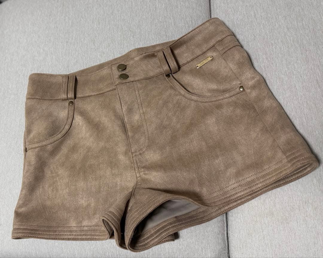 パンツ diant'e ECO SUEDE TIGHT SHORTS
