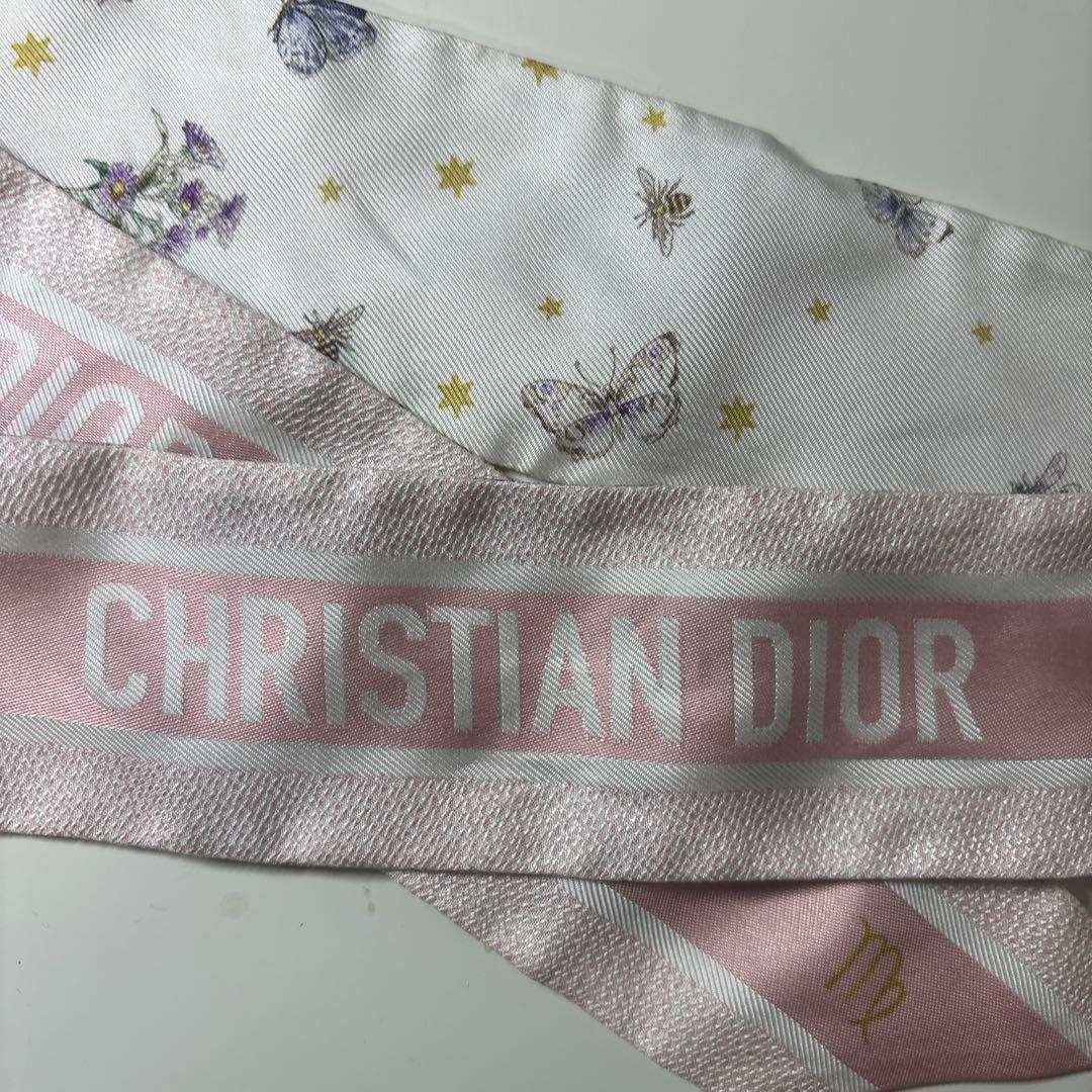 ram様限定 ChristianDior ディオール ミッツァ スカーフ ピンク