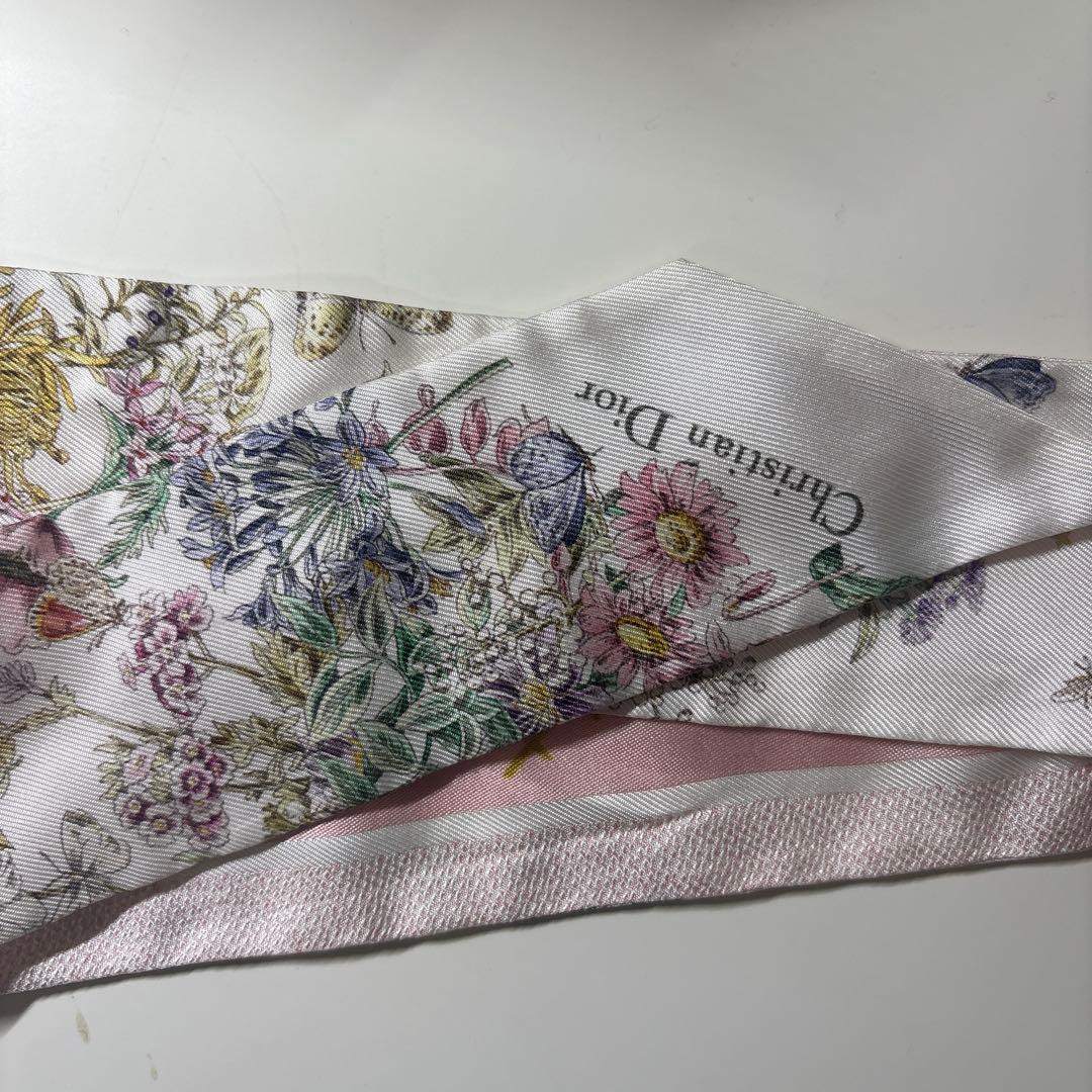 ram様限定 ChristianDior ディオール ミッツァ スカーフ ピンク