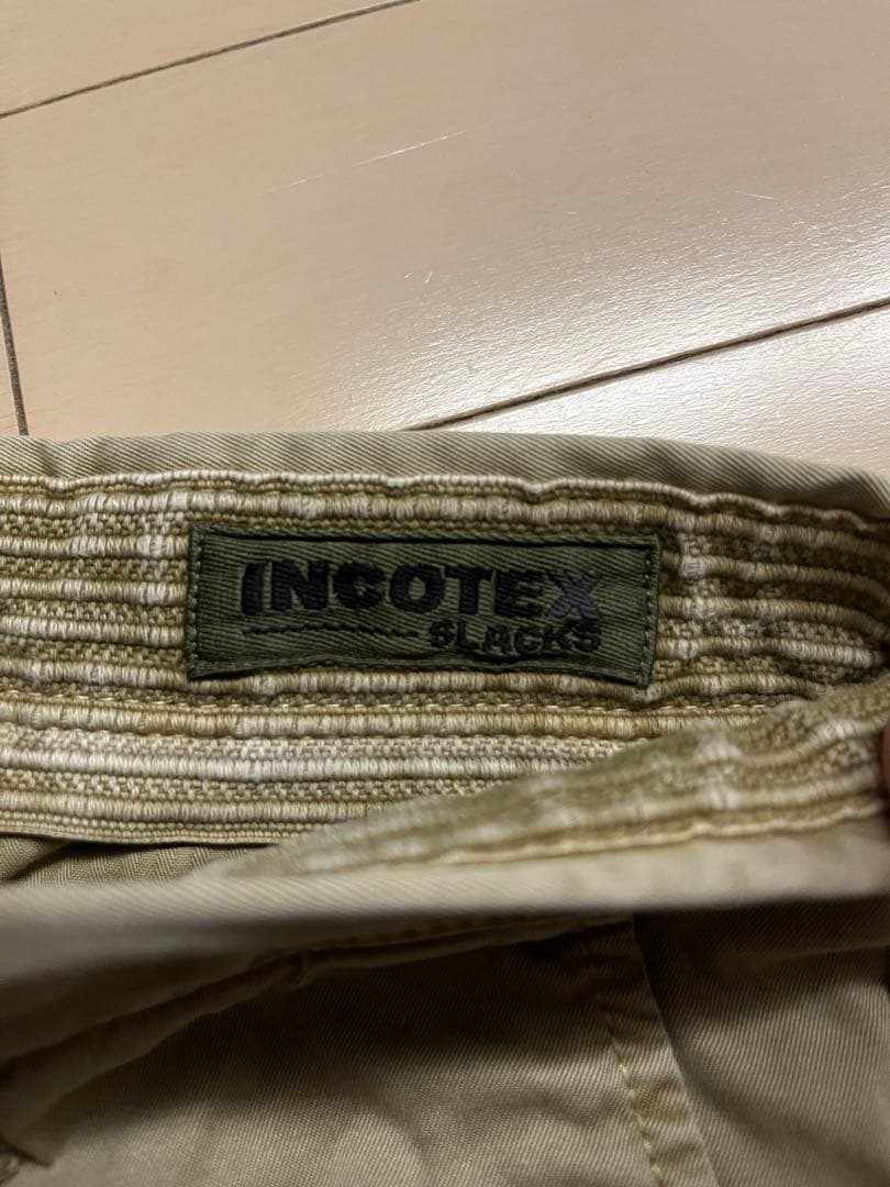 専用ベージュのみincotex インコテックス チノパン 31&32