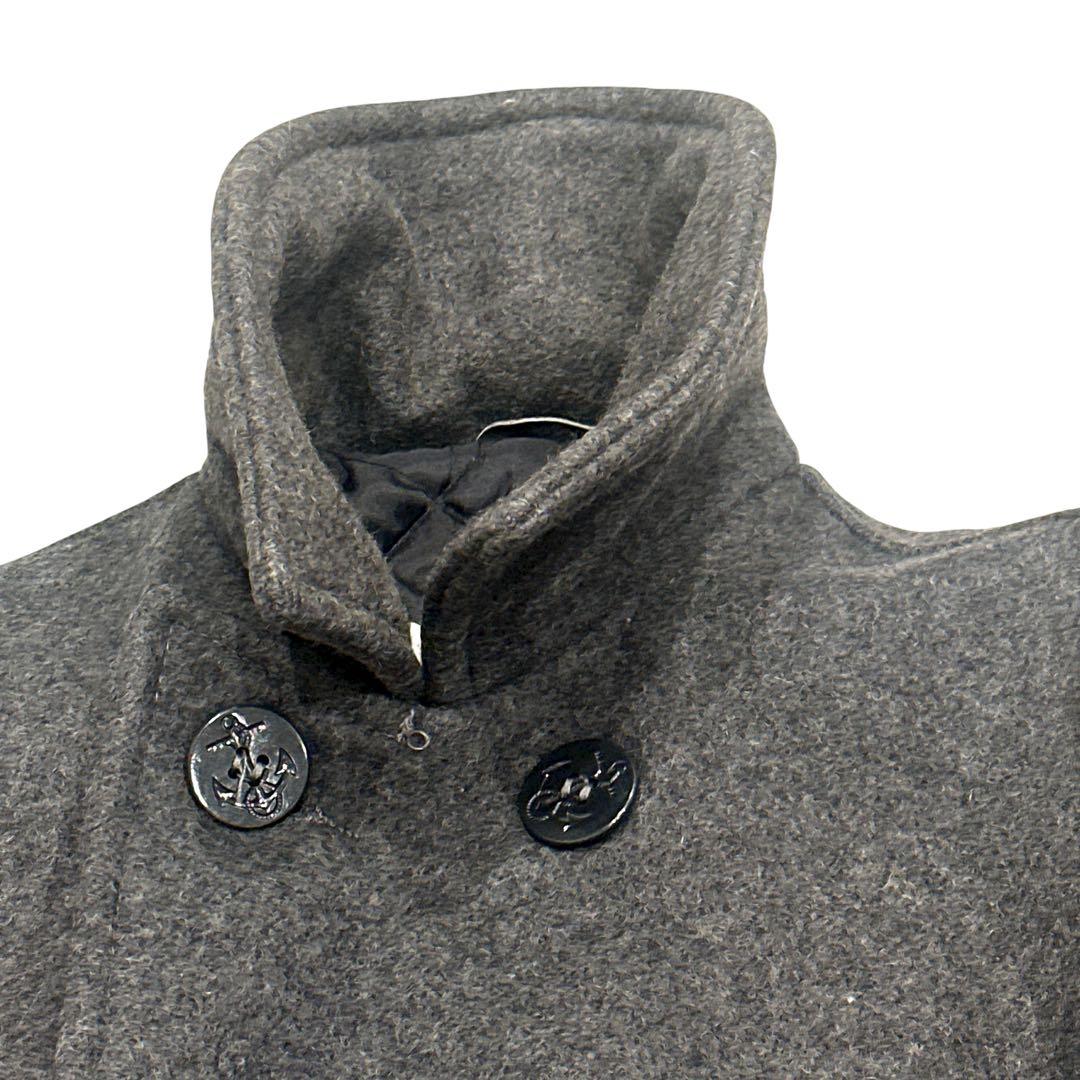 本日発送　美品　ショット キルティング ピーコート メルトンウール　USA製