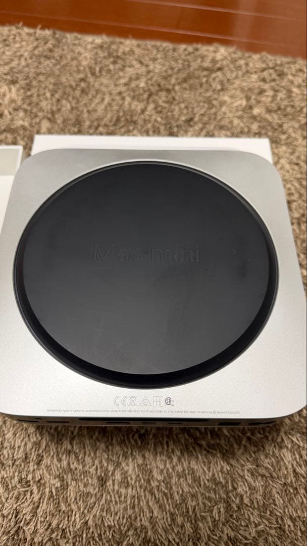 【美品】M2 Mac mini (2023) 8GBメモリ/256gb