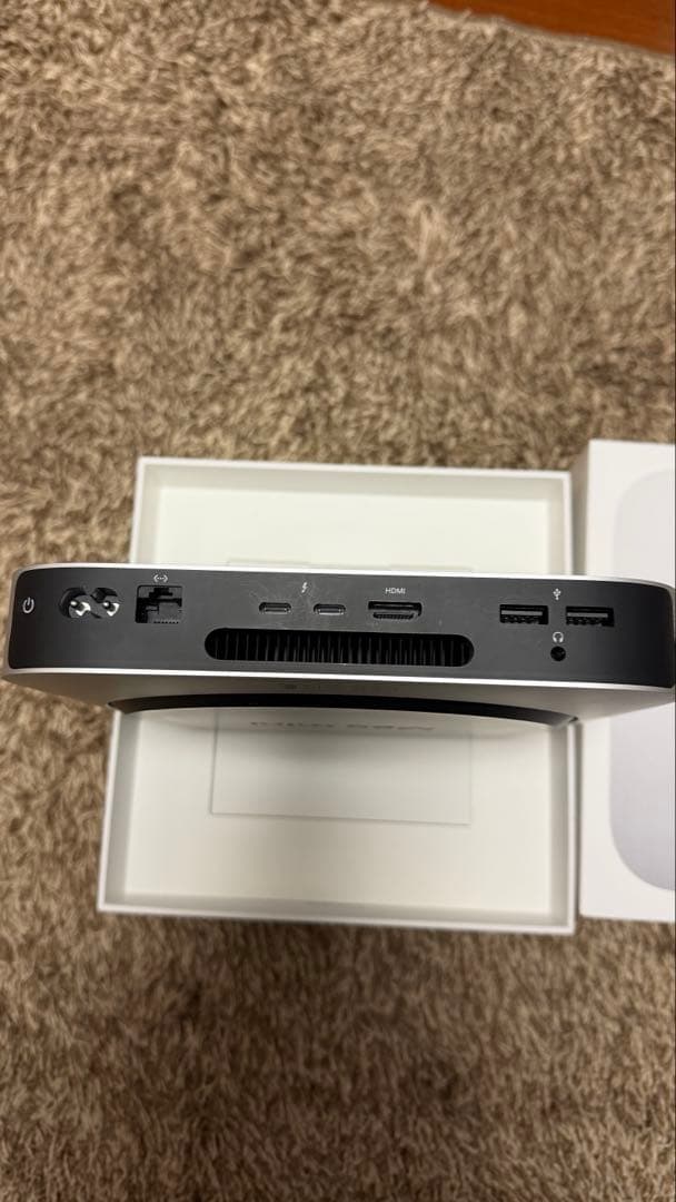 【美品】M2 Mac mini (2023) 8GBメモリ/256gb