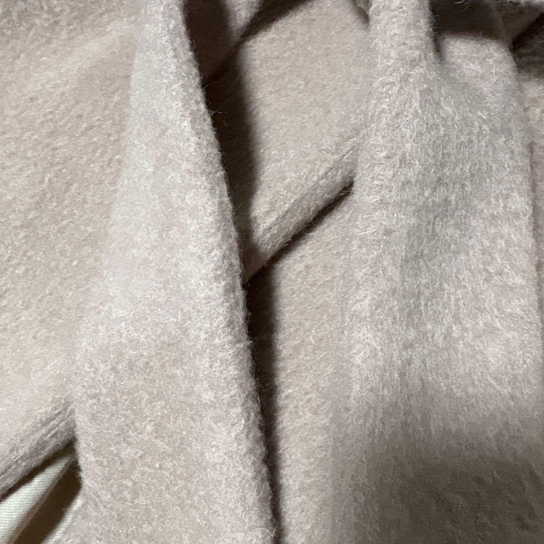 【美品】モヘアロングガウンコート、Whim Gazette大草直子コラボ腰ベルト