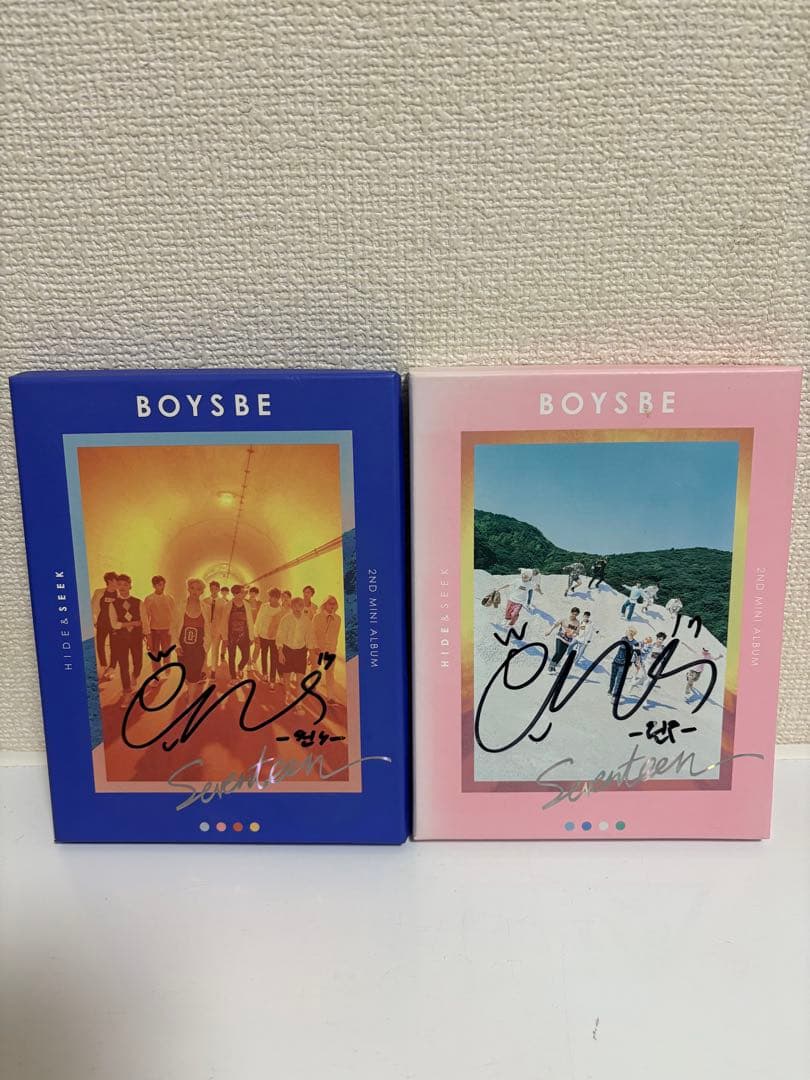SEVENTEEN BOYSBE サイン入り