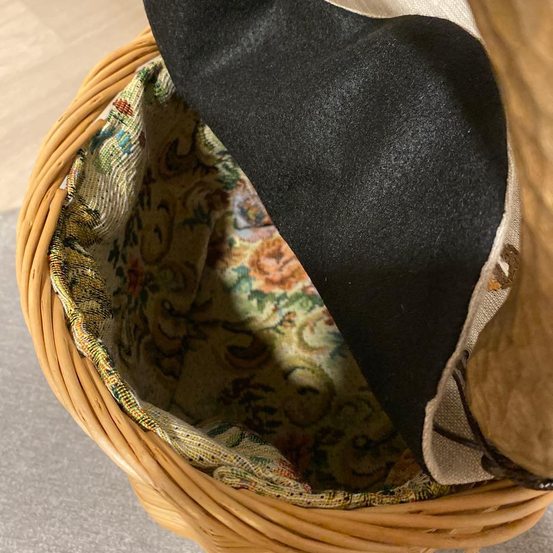 新品 未使用 KIYATA キヤタ りす バスケット レア かご