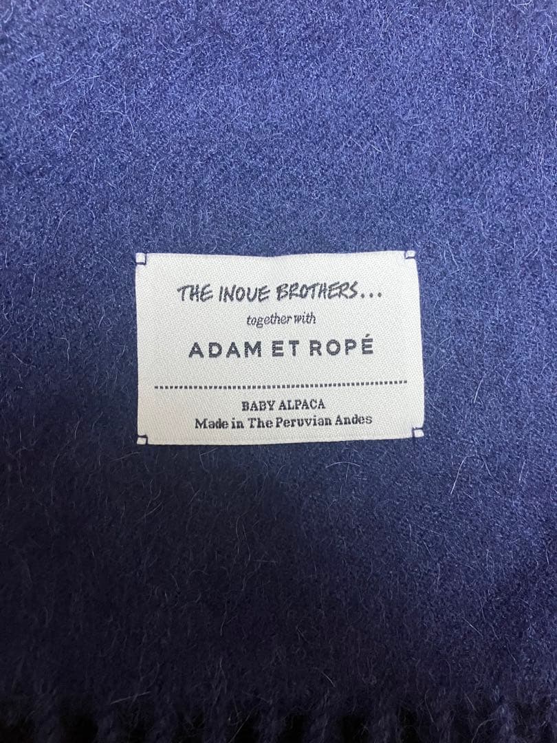 イノウエブラザーズ　アダムエロペ別注　マフラー