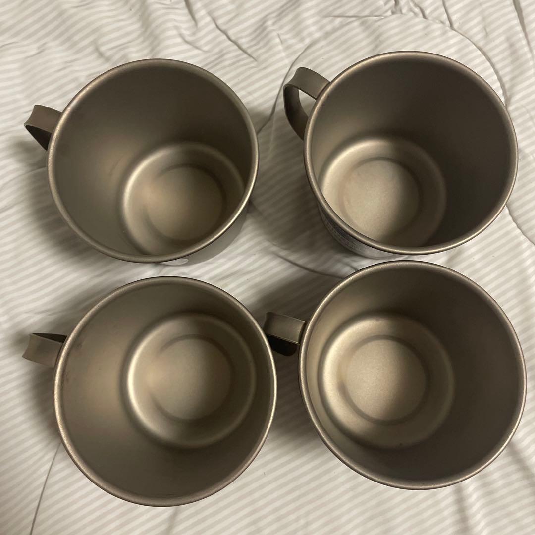 UNIFLAME TITAN MUG 260 4個セット