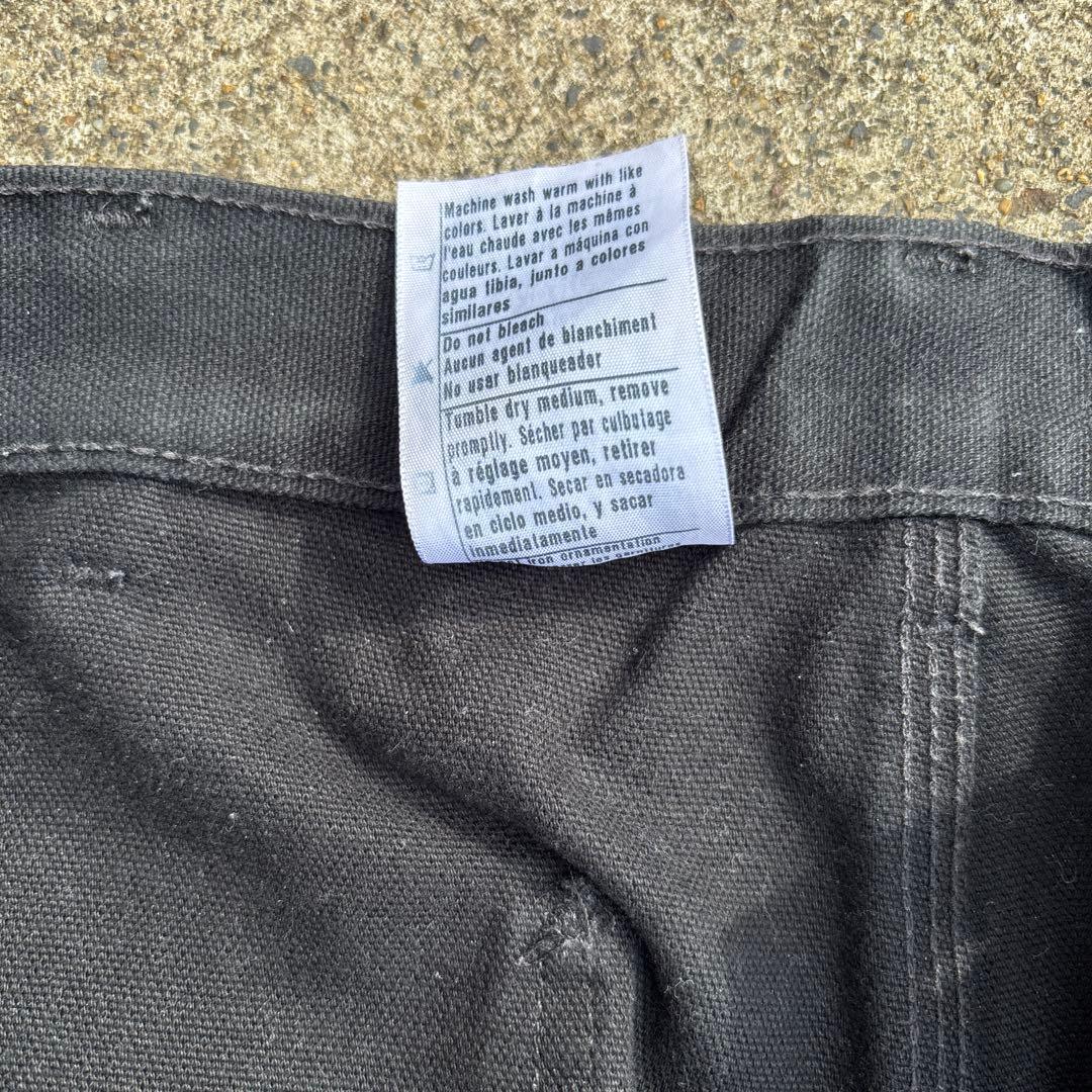 カーハート　ブラック ペインターパンツ carhartt ダック地