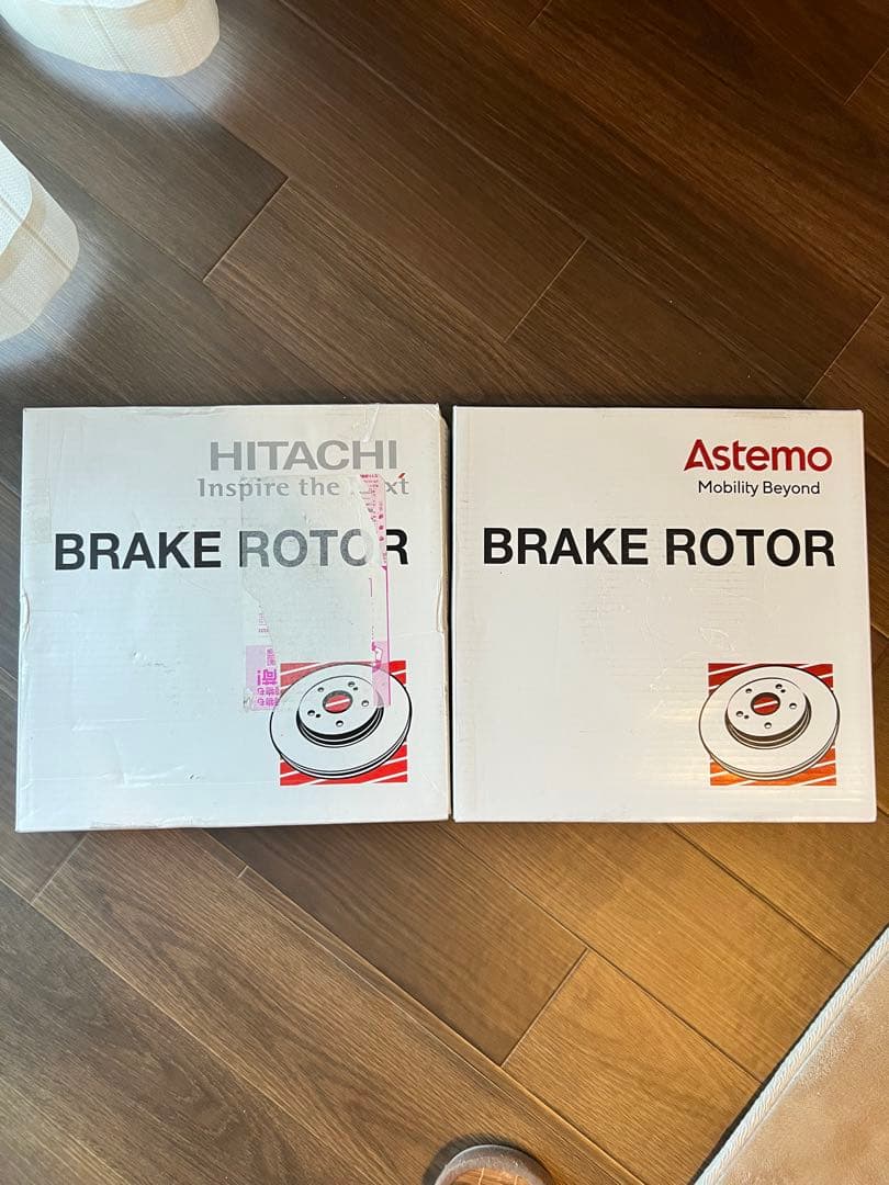 【HITACHI製】デリカD5リアブレーキローター