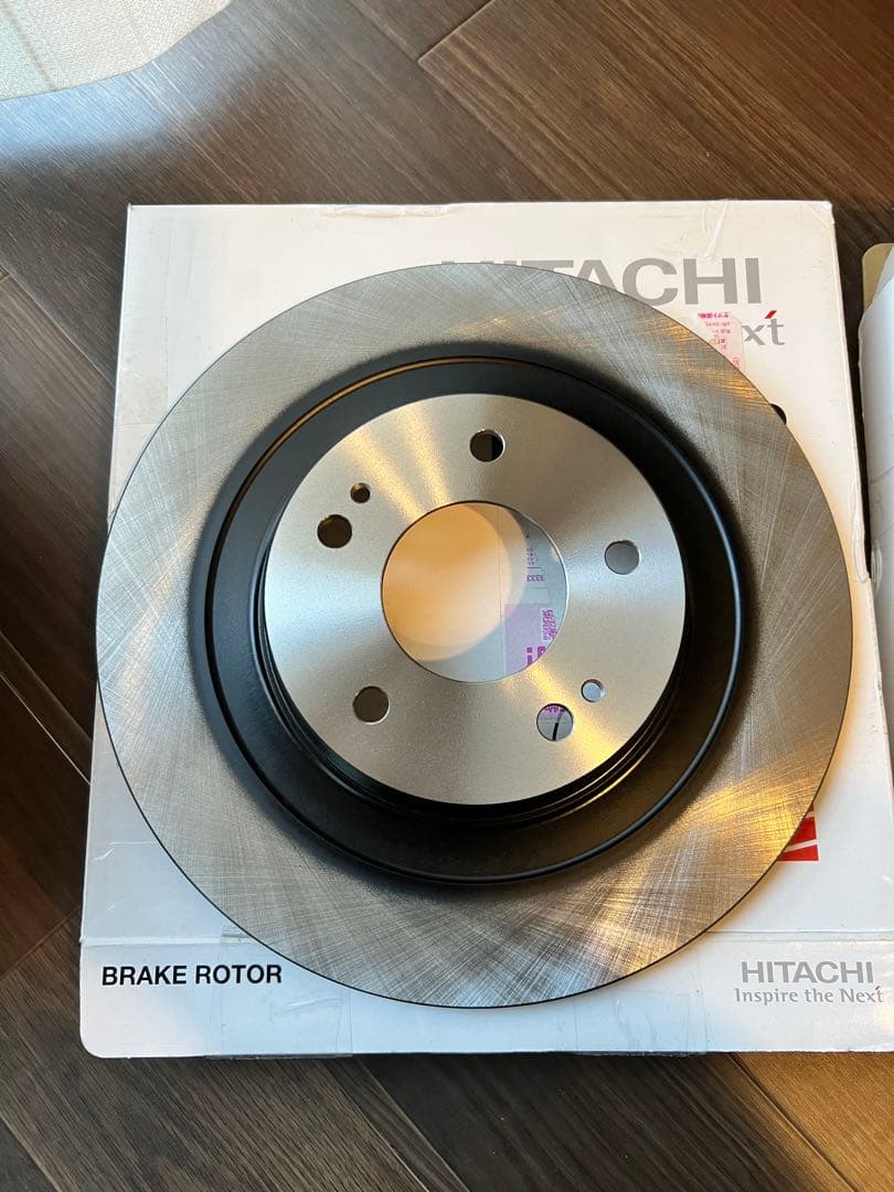 【HITACHI製】デリカD5リアブレーキローター