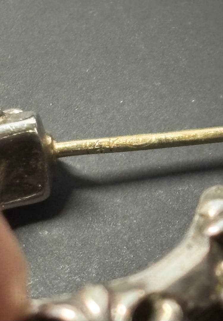 クロムハーツ クロスバンド フープ ピアス SV925