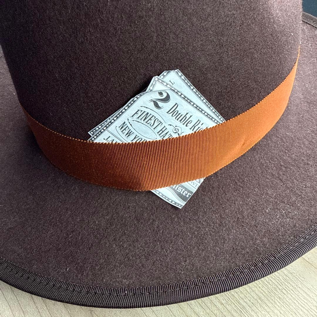 超美品　日本製　Mr. FATMAN&CO. ブラウンウールハット XL