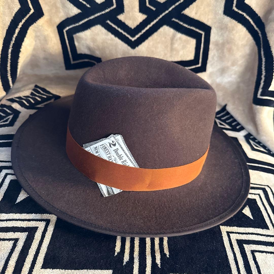 超美品　日本製　Mr. FATMAN&CO. ブラウンウールハット XL