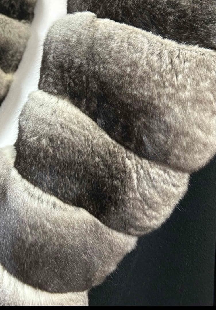 ENBA PIACENZAファー付きカシミヤ100%コート