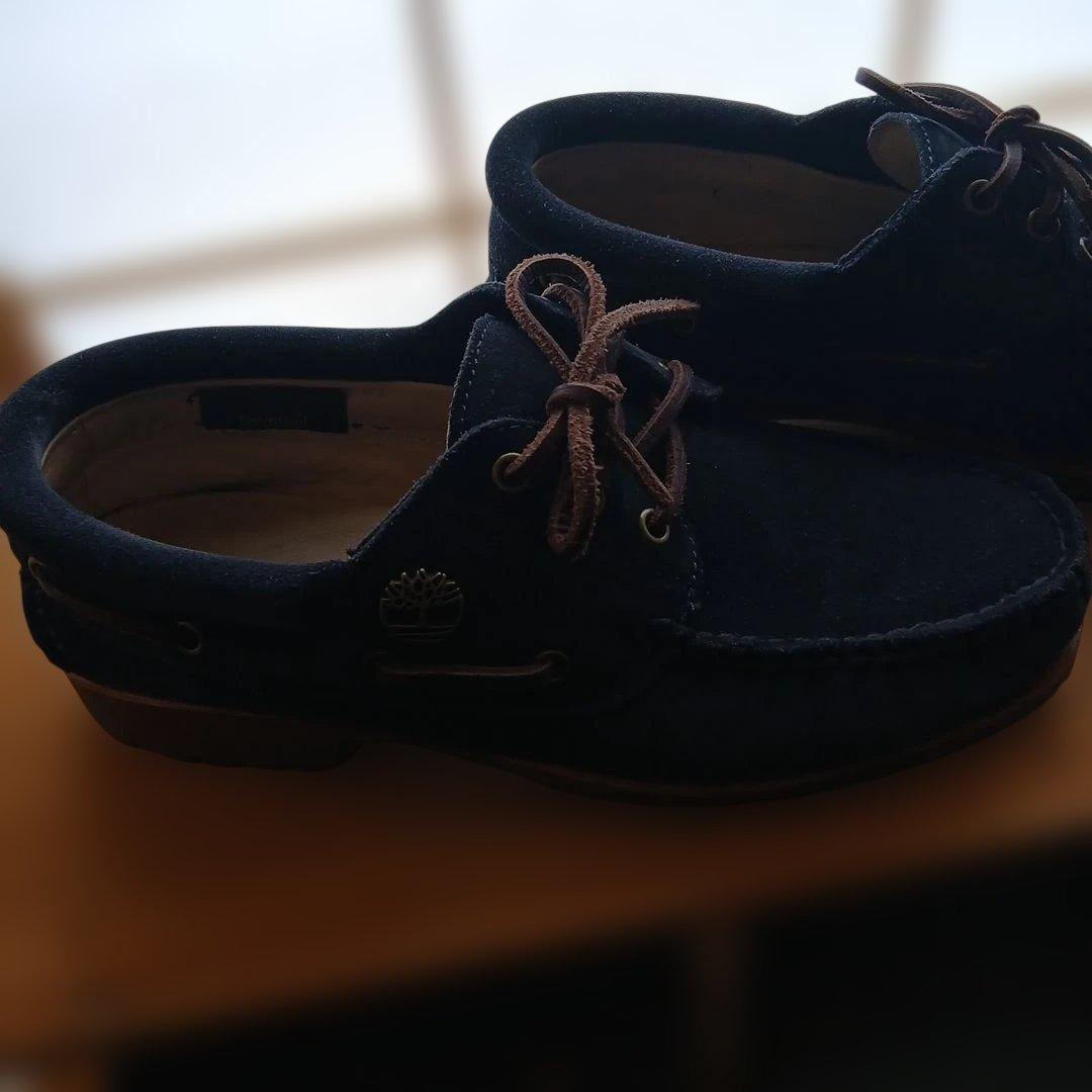 Timberland 3eyeダークネイビー　デッキシューズ