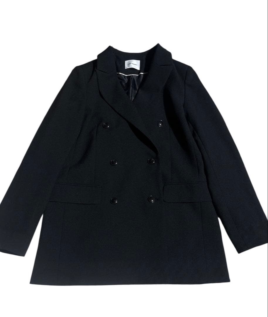 極美品　アーバンリサーチ ダブルブレストブレザージャケット ブラック