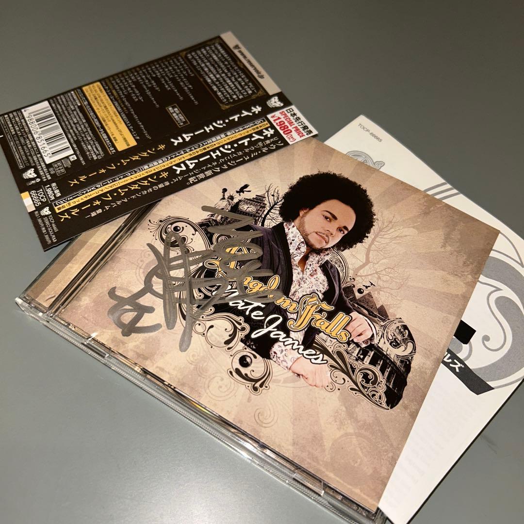 (1651) 直筆サイン入り nate james kingdom falls
