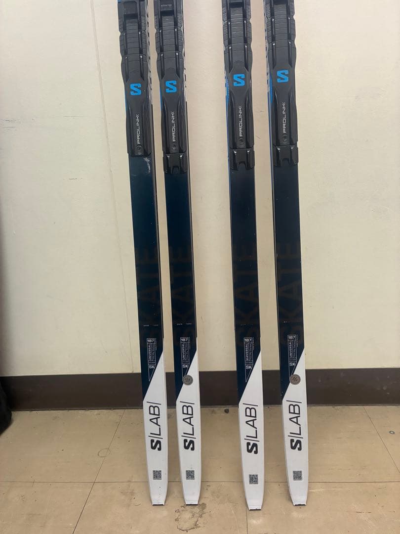 SALOMON S/LAB クロスカントリースキー187cm×2