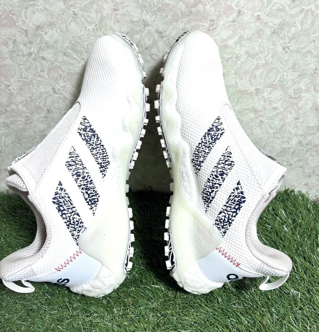 【フォロー割】美品 アディダスゴルフ ゴルフシューズ IF1044 24.5cm