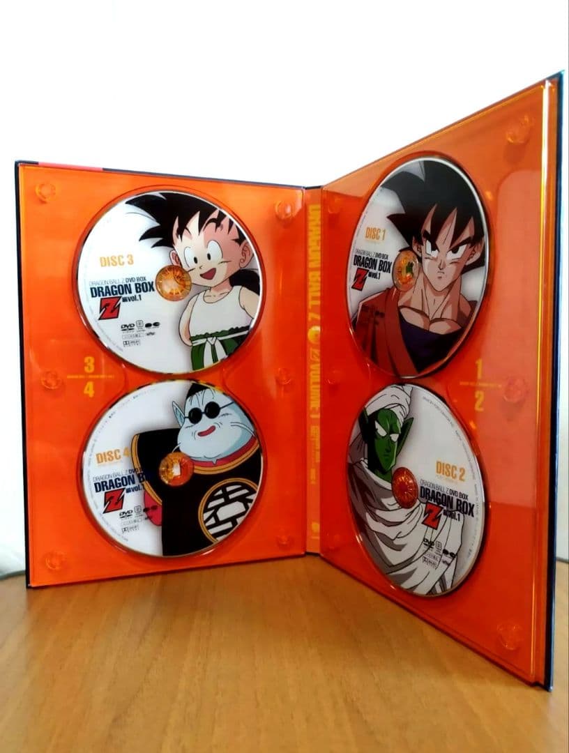 【未使用】 DVD-BOX DRAGON Z編 VOL.1 フィギュア付き