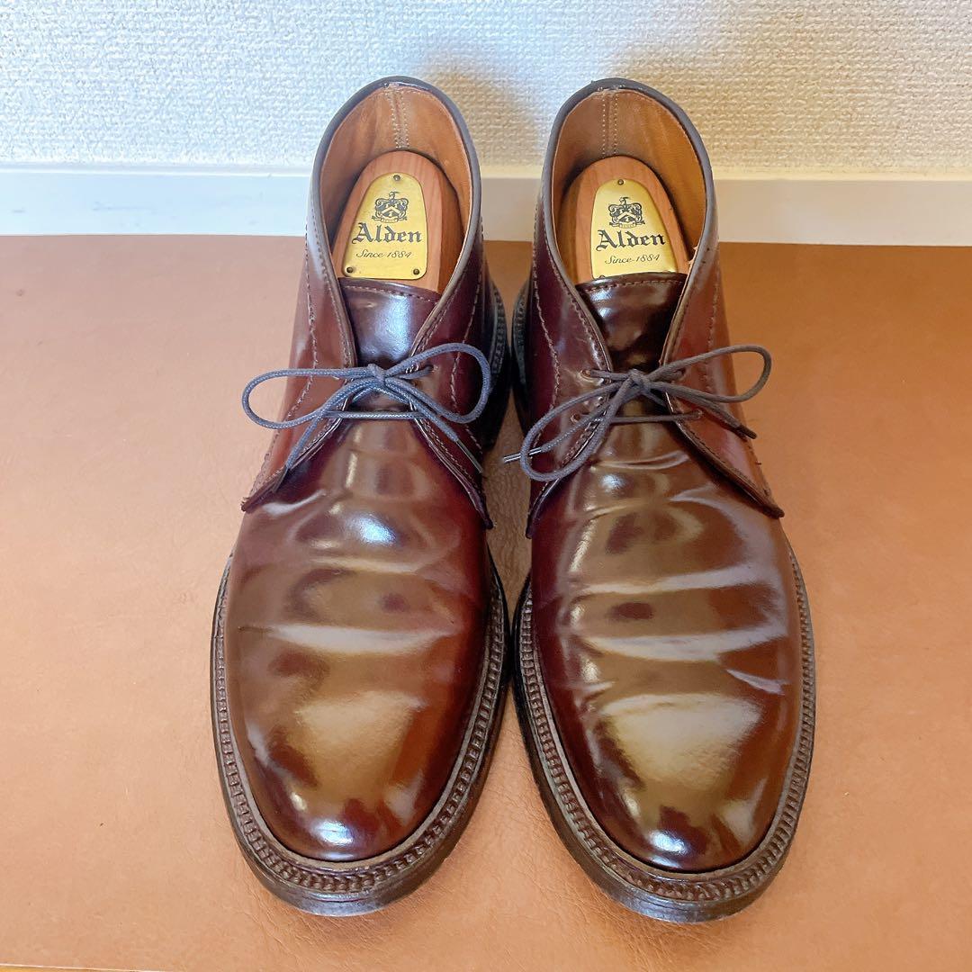 Alden オールデン 1339 チャッカブーツ コードバン 6.5E