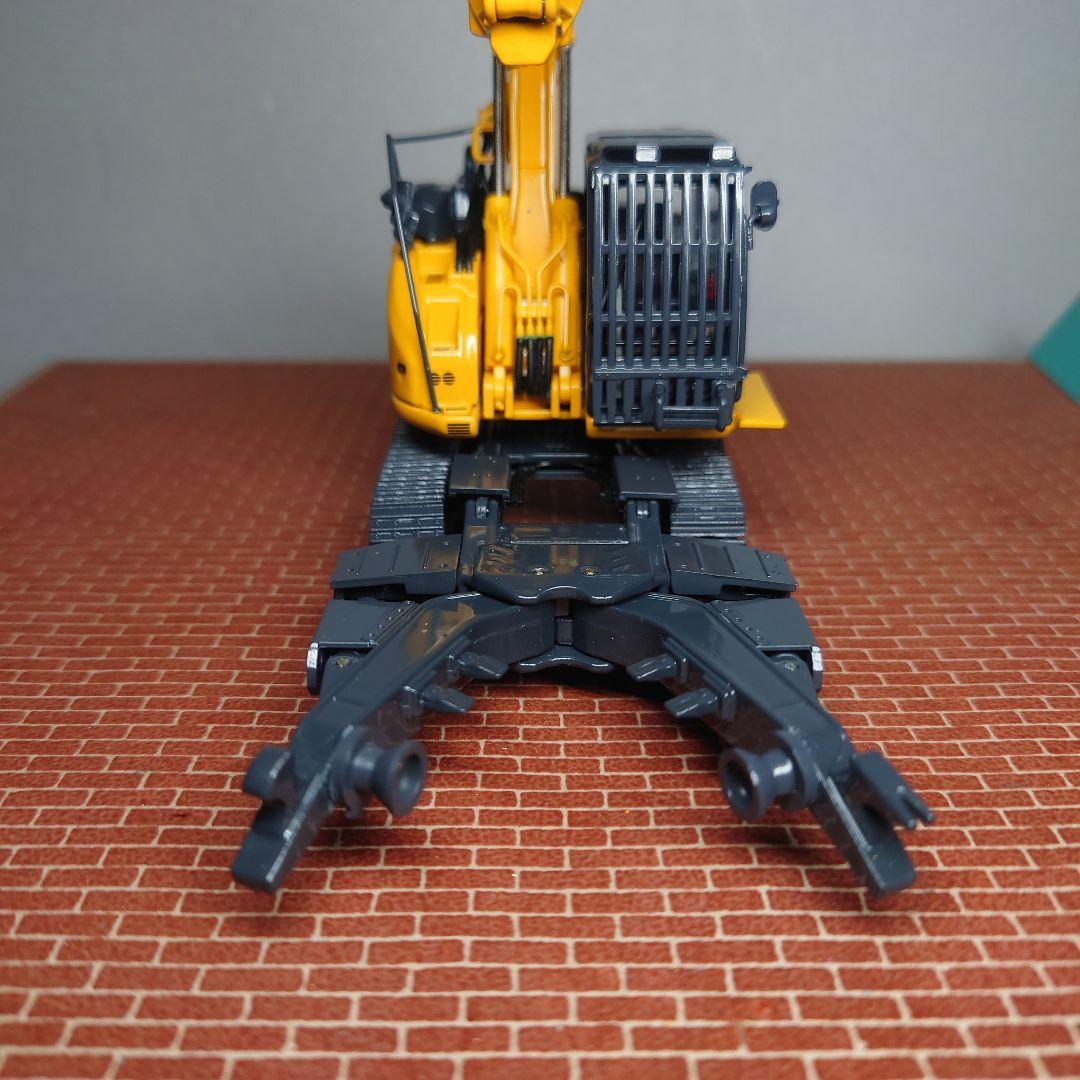 3*p様 コベルコ SK140SRD 自動車解体機(イエロー) 1/50 KOB