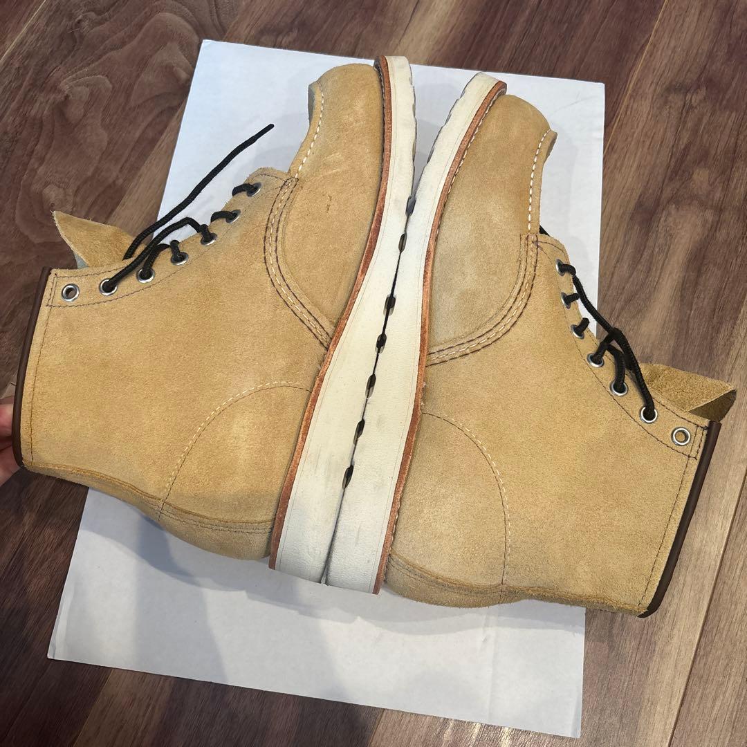レッドウィング　8833 9.5Dベージュスエード