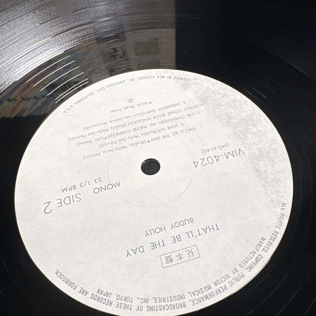 C061 Buddy Holly That'll Be The Day 見本