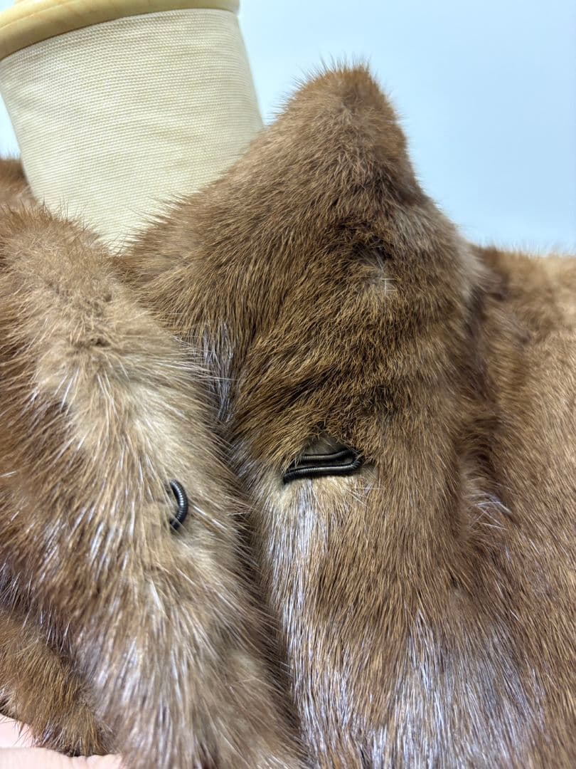 Chinchilla Elegant Deluxe ミンク 毛皮 601255