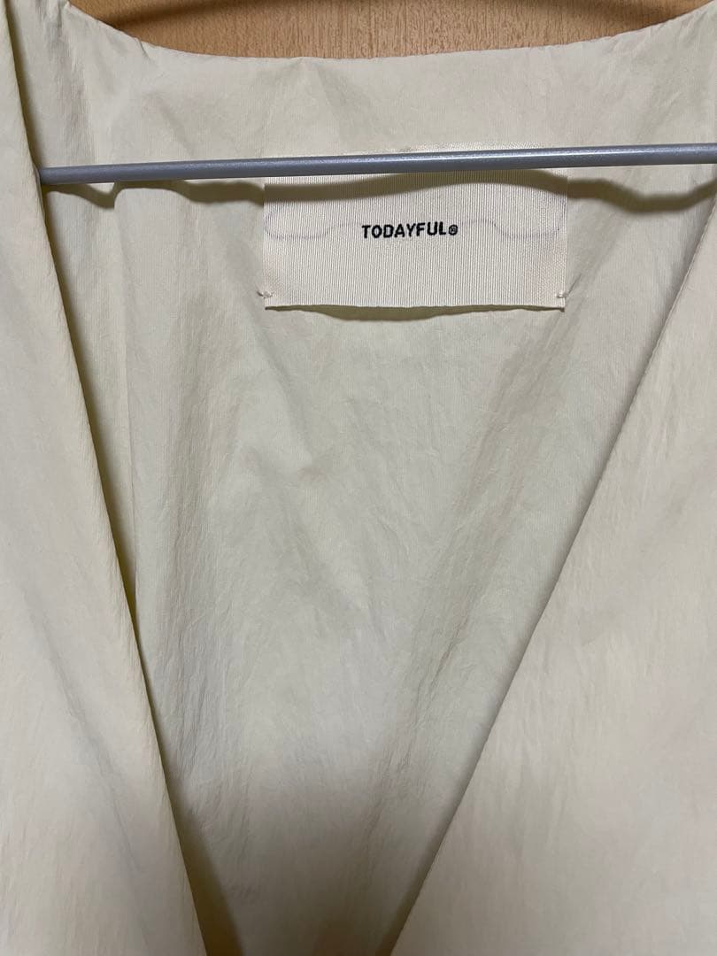 TODAYFUL Vneck Nylon Vest Ｖネックナイロンベスト
