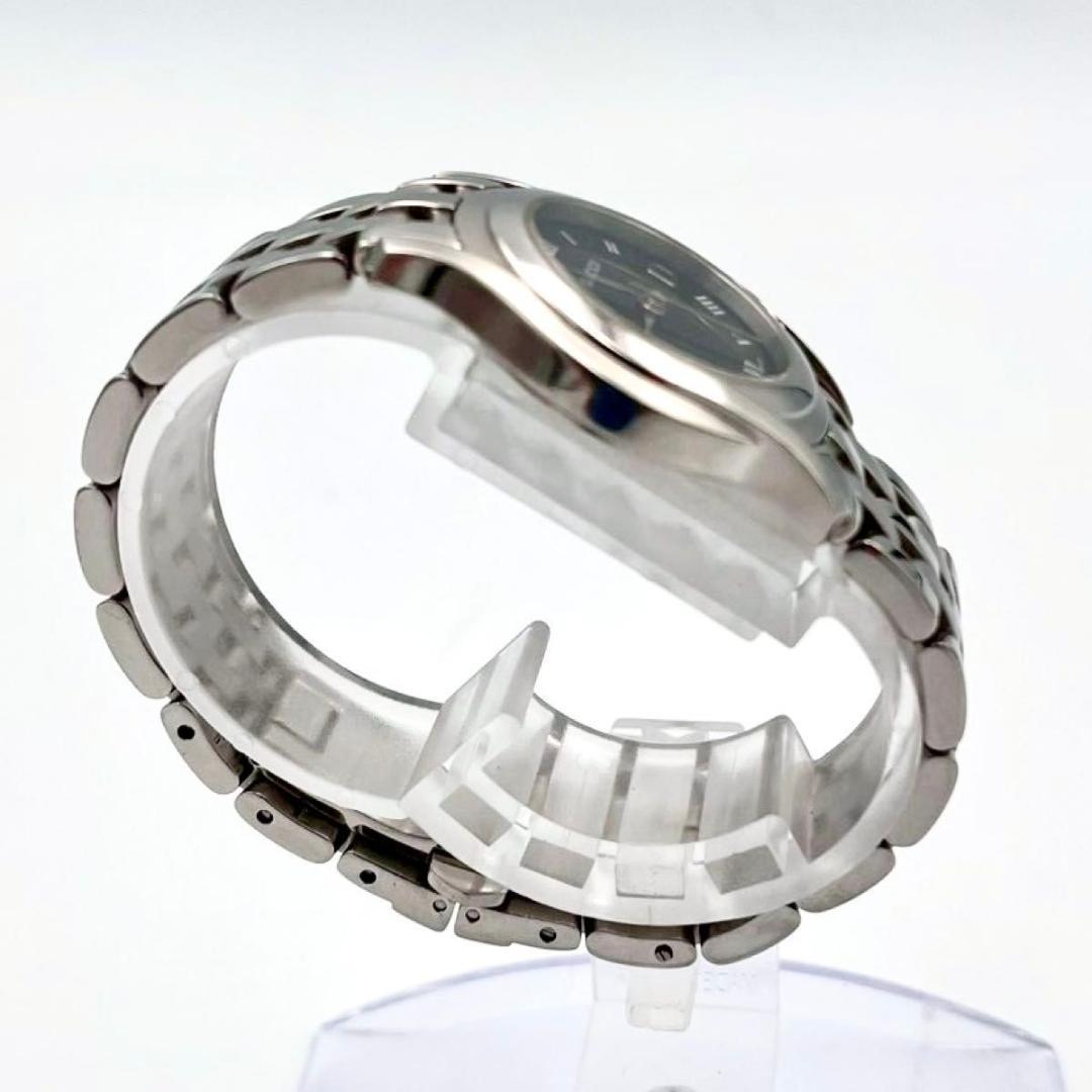 402 美品 グッチ 5500L 腕時計 デイト クォーツ ラウンド 稼働