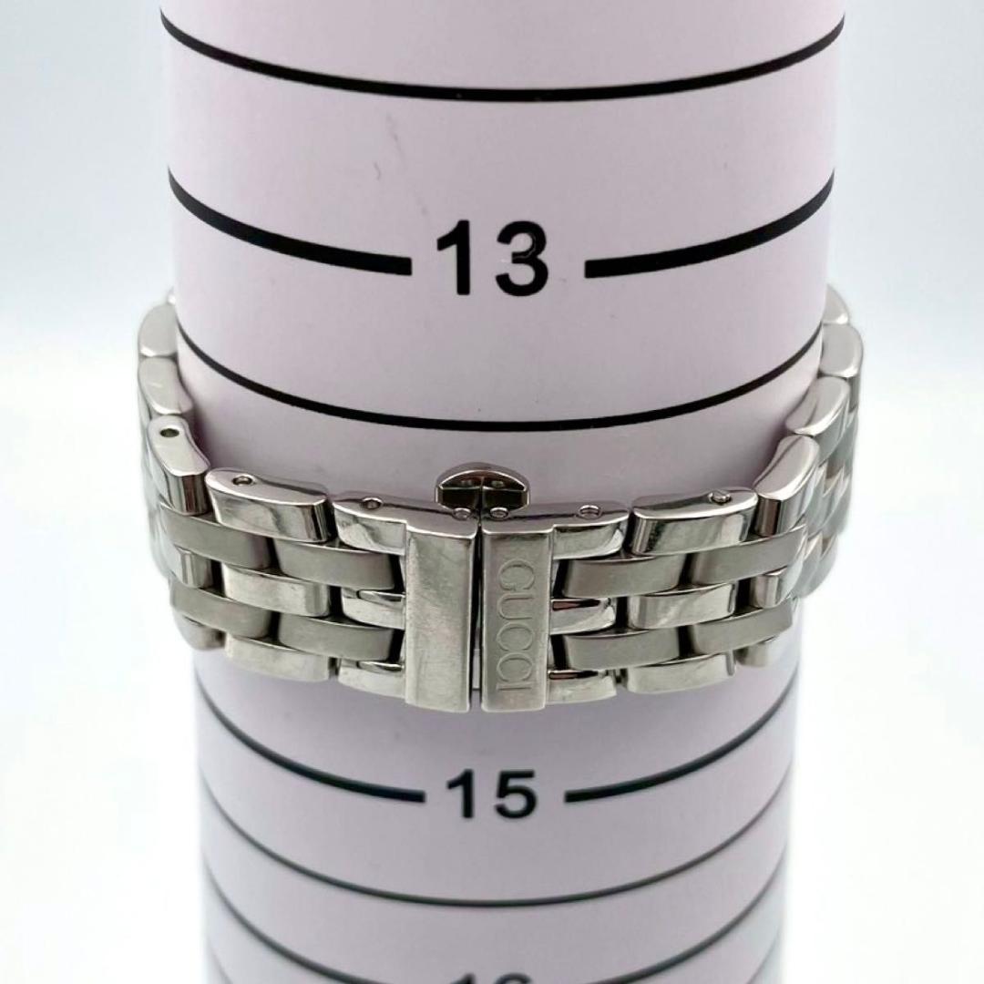 402 美品 グッチ 5500L 腕時計 デイト クォーツ ラウンド 稼働